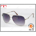 Fashionable Hot Selling UV400 Protection Metal Sunglasses (KM15013)